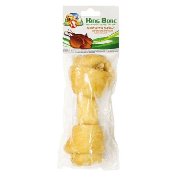 CHICKEN KNOTTED  BUFFALO BONE 20 cm